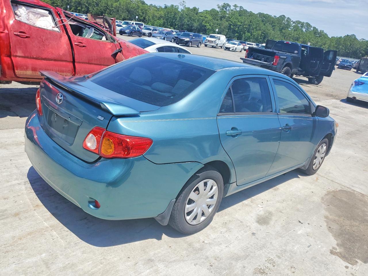 2010 Toyota Corolla Le Green vin: 2T1BU4EE0AC387679