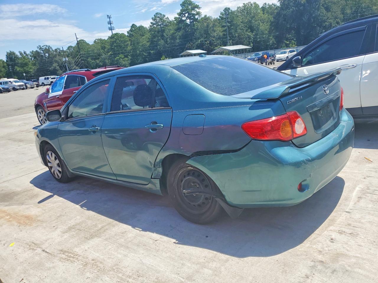 2010 Toyota Corolla Le Green vin: 2T1BU4EE0AC387679