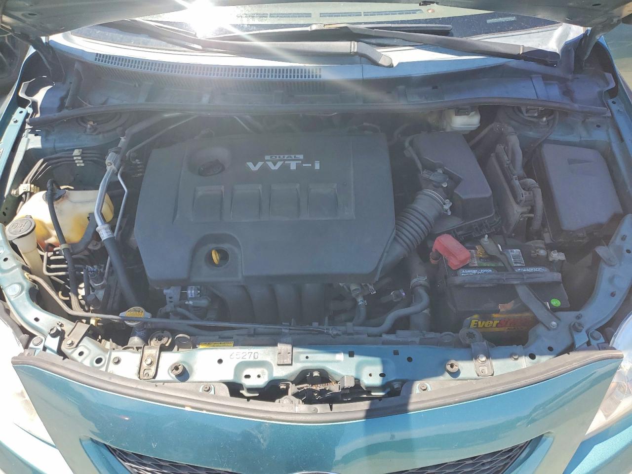 2010 Toyota Corolla Le Green vin: 2T1BU4EE0AC387679
