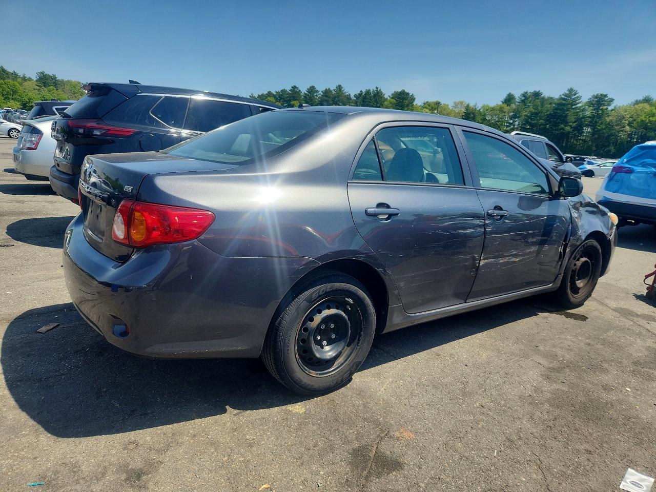 2010 Toyota Corolla Le Gray vin: 2T1BU4EE0AC403668