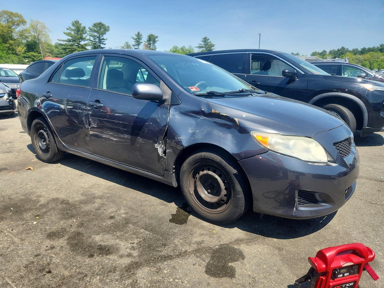 2010 Toyota Corolla Le Gray vin: 2T1BU4EE0AC403668