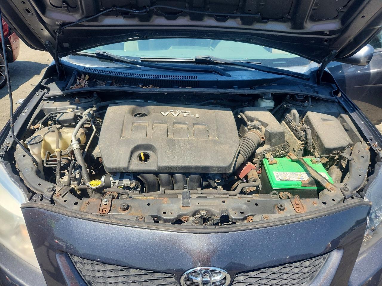 2010 Toyota Corolla Le Gray vin: 2T1BU4EE0AC403668
