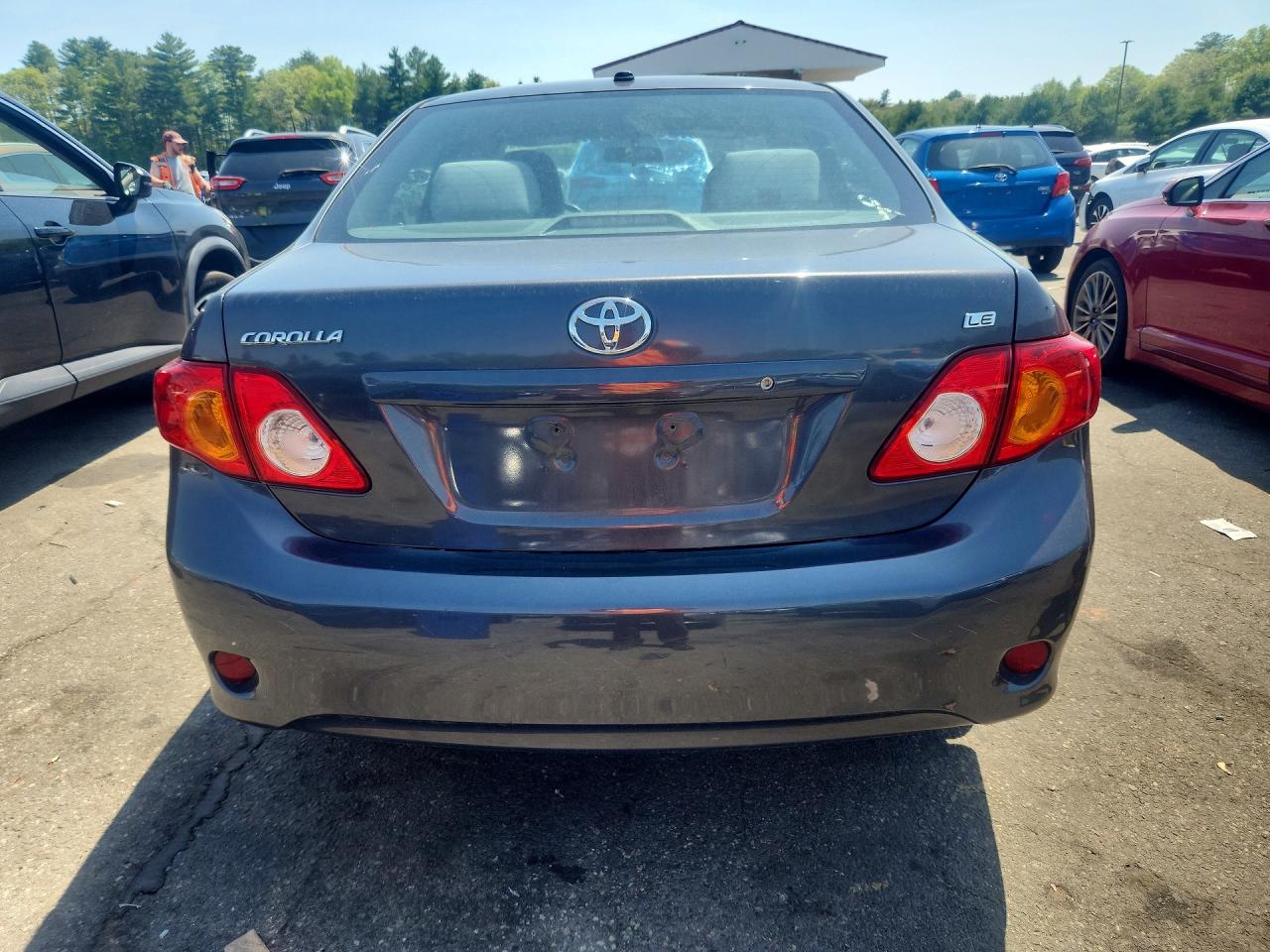2010 Toyota Corolla Le Gray vin: 2T1BU4EE0AC403668