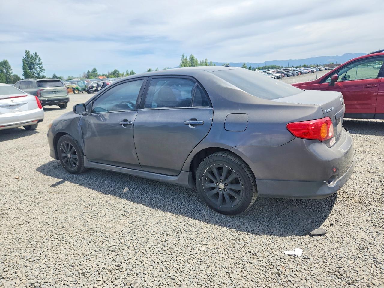 2010 Toyota Corolla S Gray vin: 2T1BU4EE0AC415576