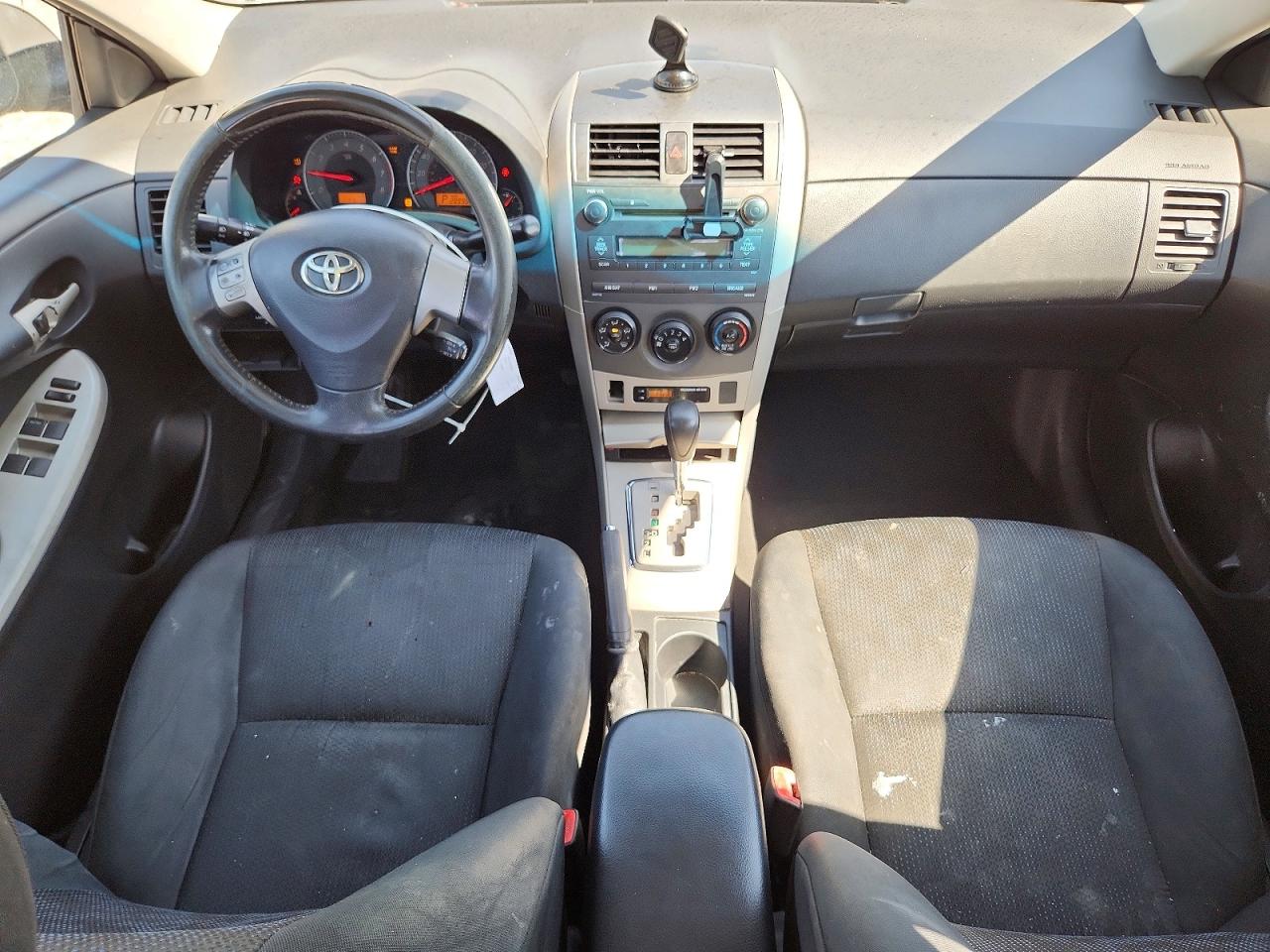 2010 Toyota Corolla S Black vin: 2T1BU4EE0AC453339