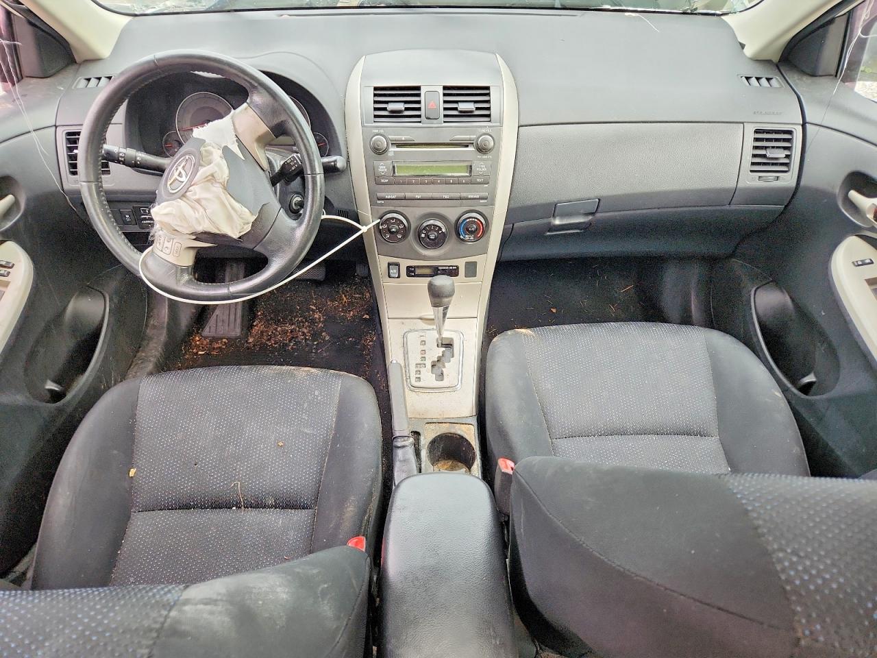 2010 Toyota Corolla S White vin: 2T1BU4EE0AC456886
