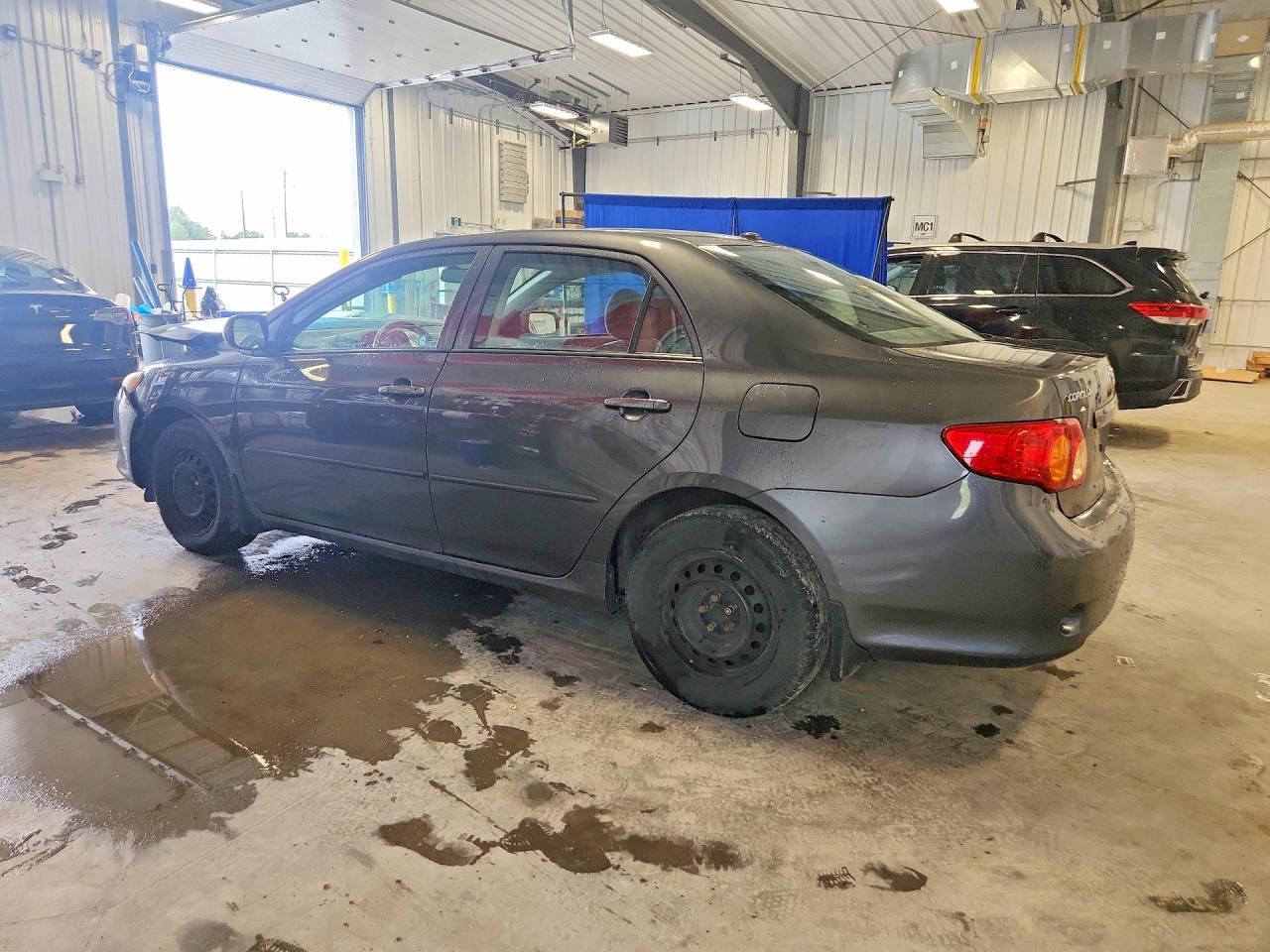 2010 Toyota Corolla Base Gray vin: 2T1BU4EE0AC475437