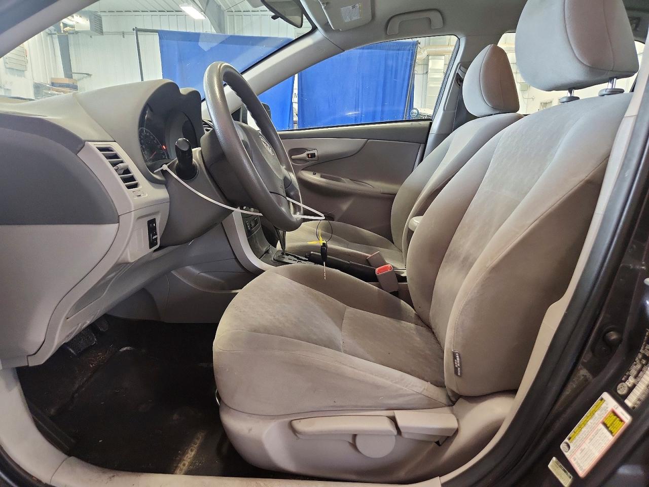2010 Toyota Corolla Base Gray vin: 2T1BU4EE0AC475437