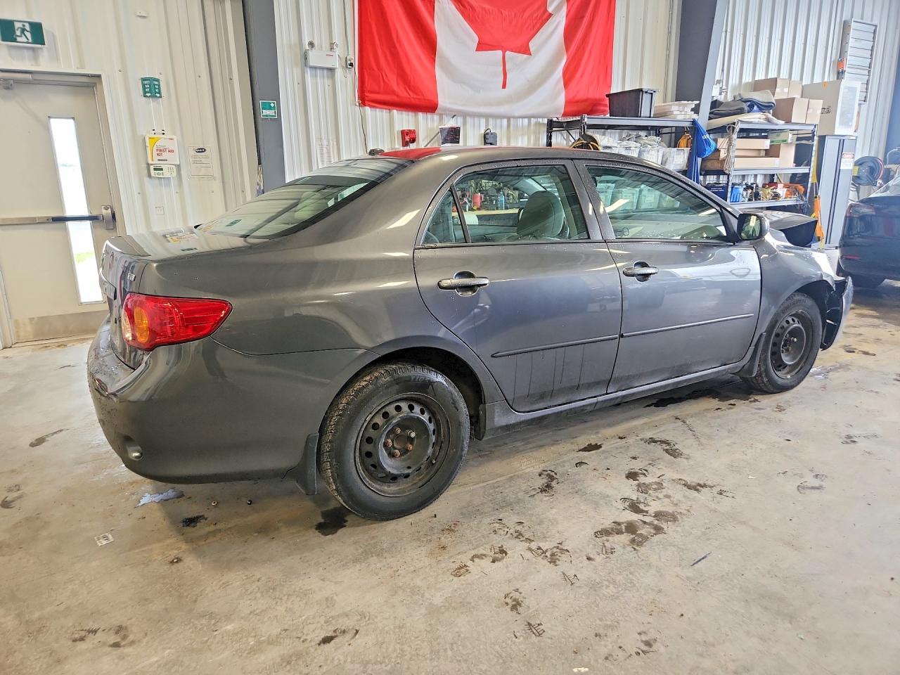 2010 Toyota Corolla Base Gray vin: 2T1BU4EE0AC475437