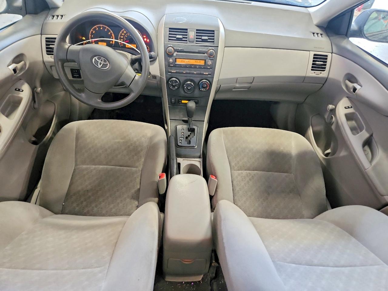 2010 Toyota Corolla Base Gray vin: 2T1BU4EE0AC475437