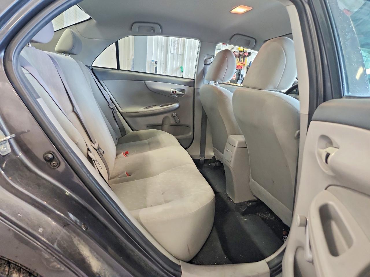 2010 Toyota Corolla Base Gray vin: 2T1BU4EE0AC475437