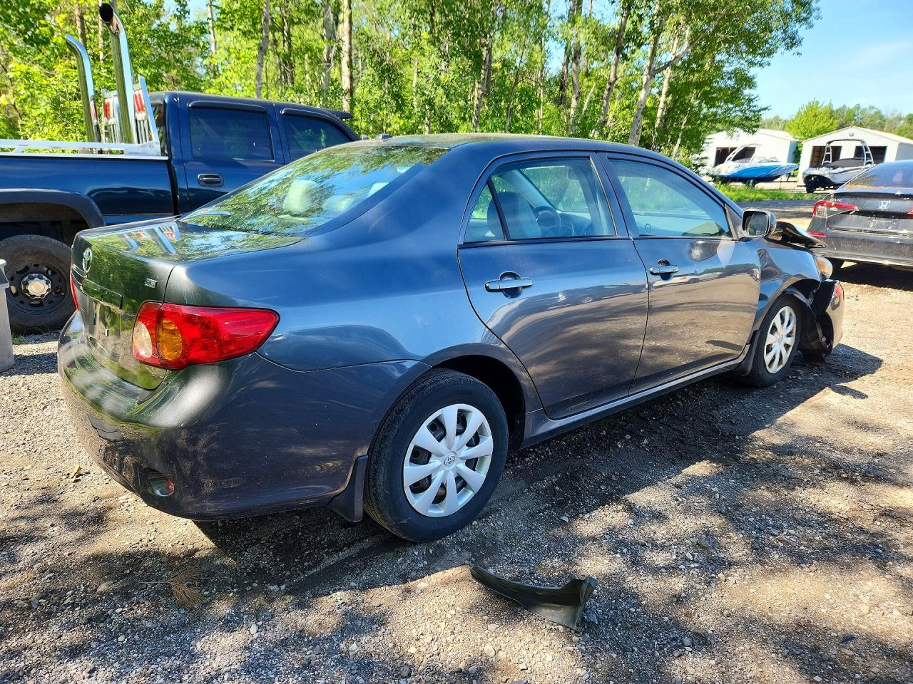 2010 Toyota Corolla Base Серый vin: 2T1BU4EE0AC478659