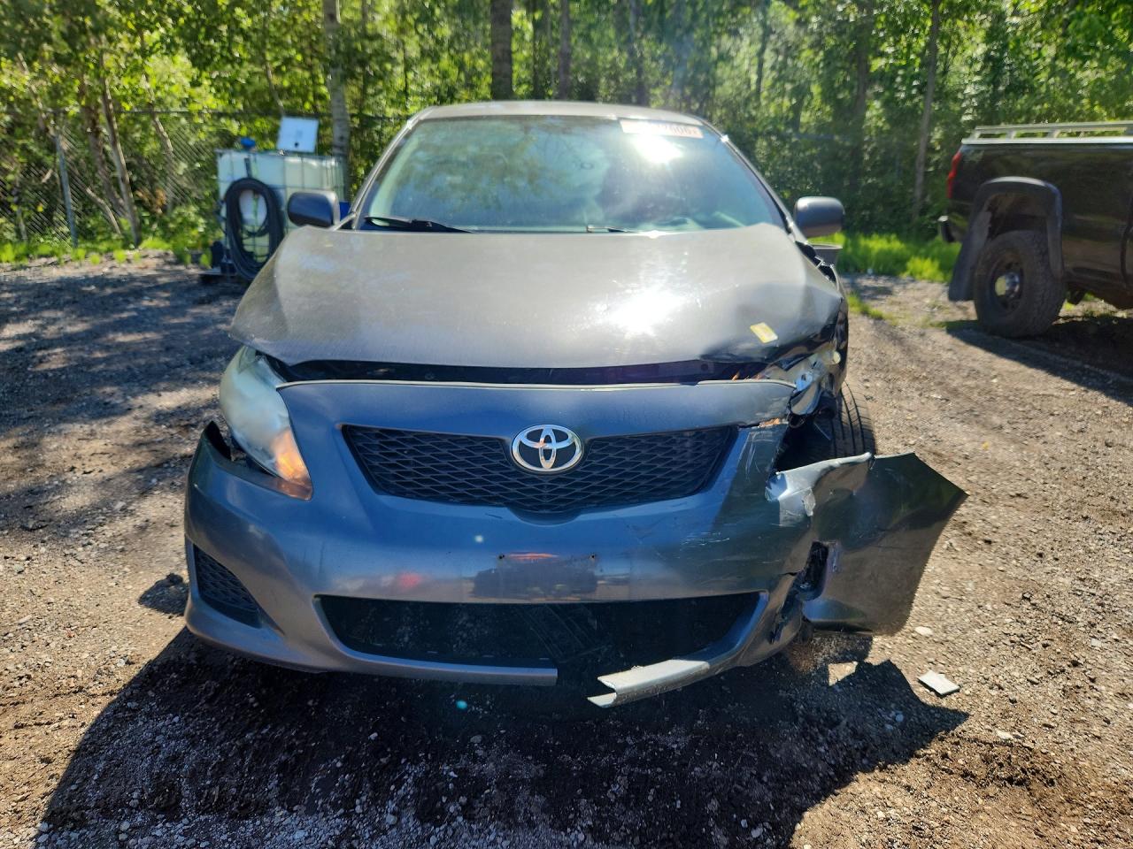 2010 Toyota Corolla Base Серый vin: 2T1BU4EE0AC478659