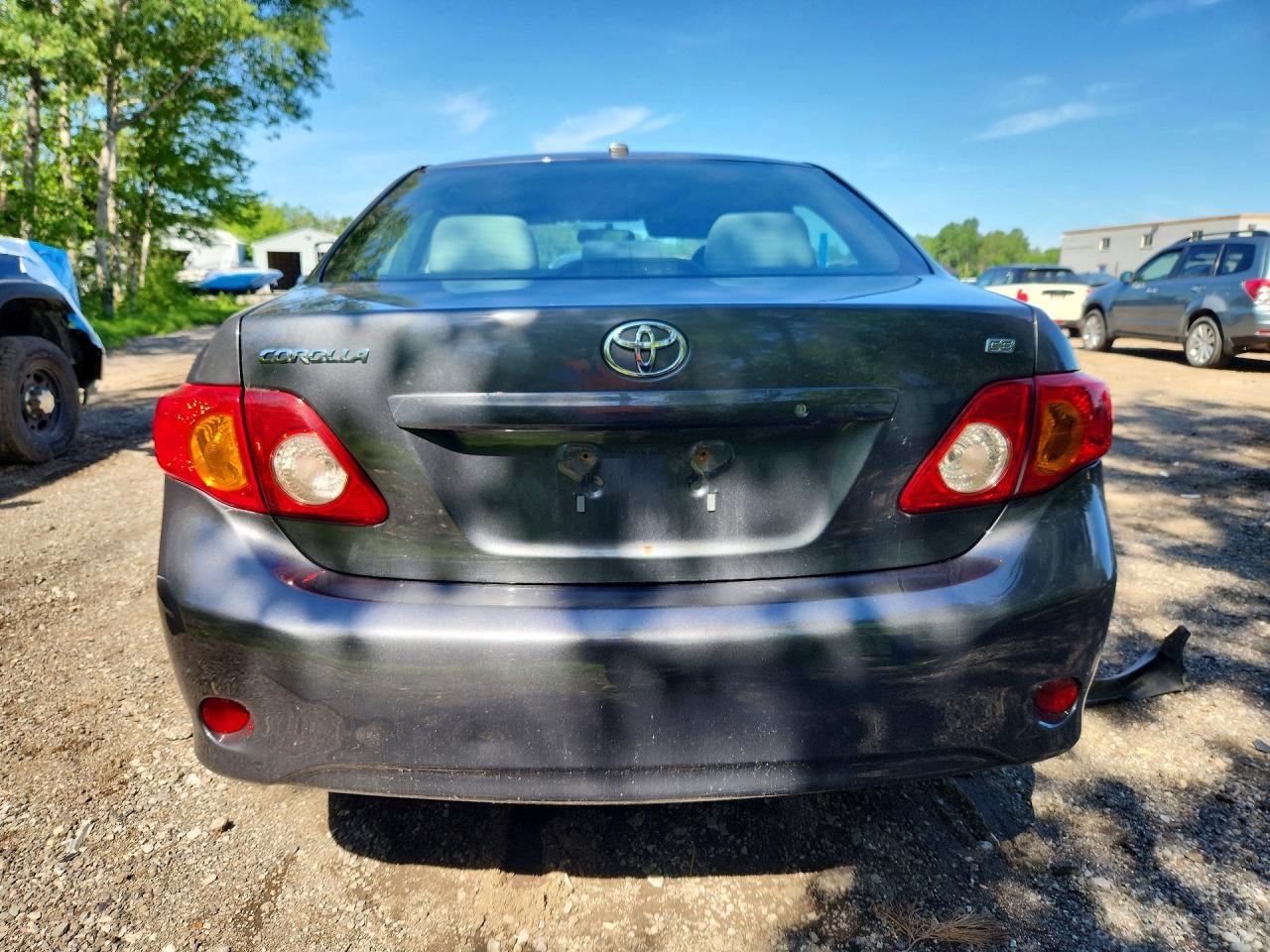 2010 Toyota Corolla Base Серый vin: 2T1BU4EE0AC478659