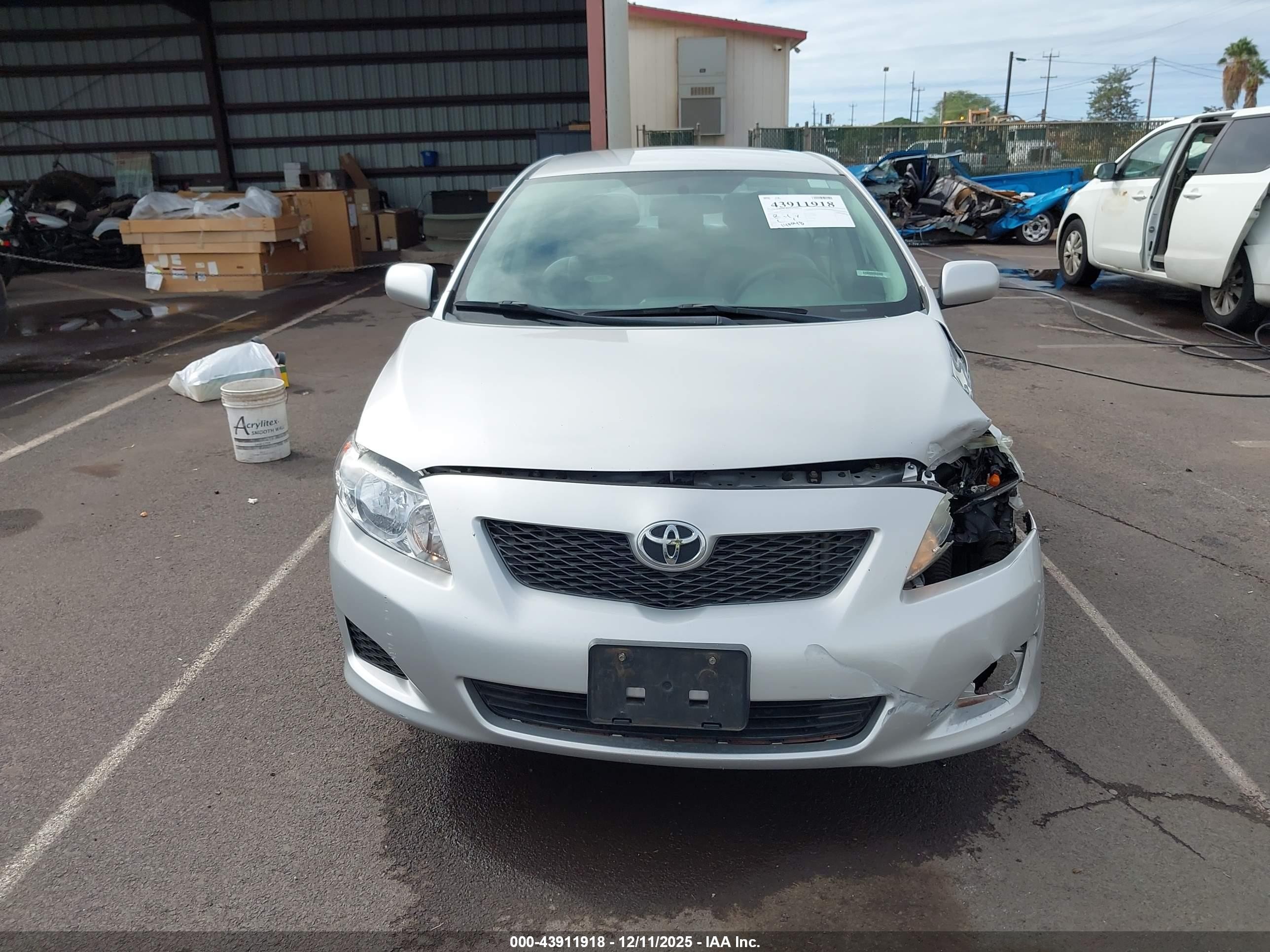 2010 Toyota Corolla Le Серебряный vin: 2T1BU4EE0AC488477