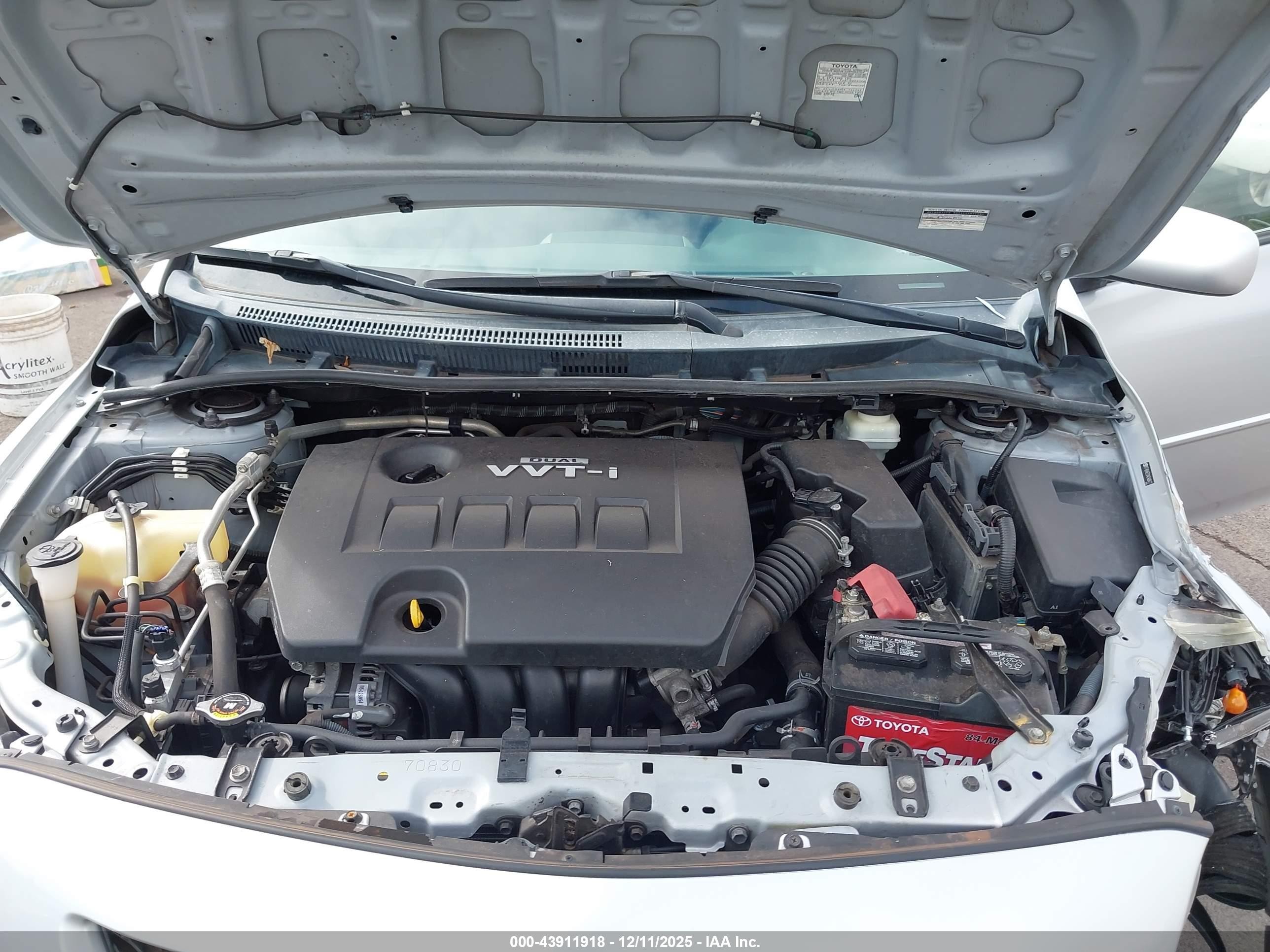 2010 Toyota Corolla Le Серебряный vin: 2T1BU4EE0AC488477