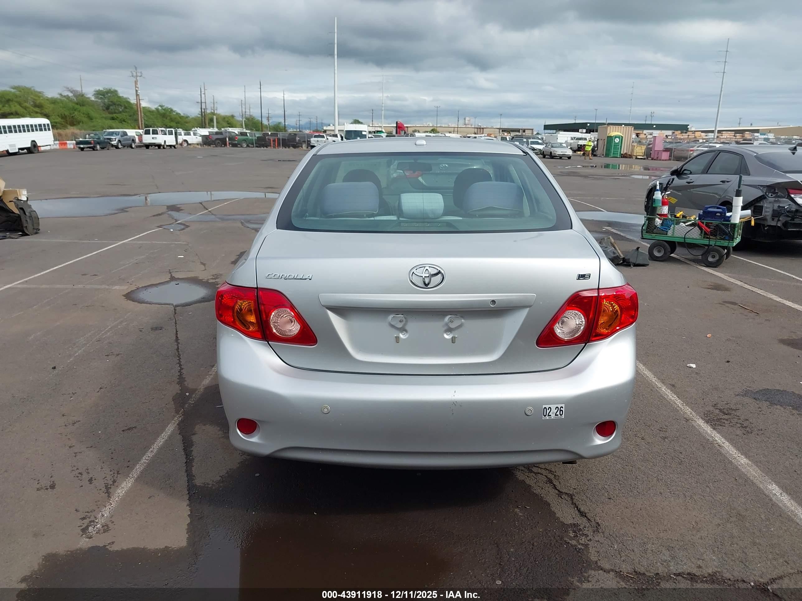 2010 Toyota Corolla Le Серебряный vin: 2T1BU4EE0AC488477