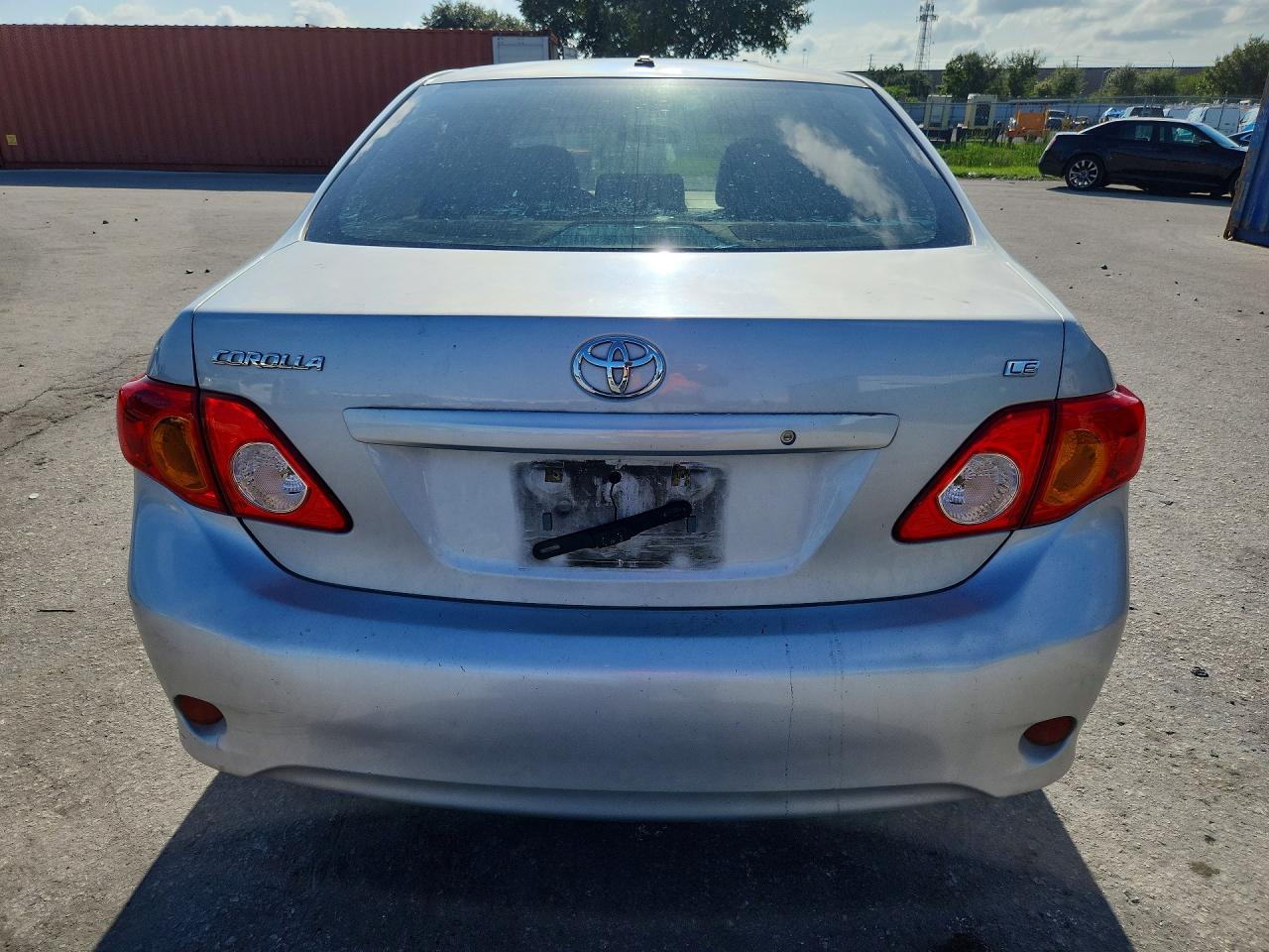 2010 Toyota Corolla Le Silver vin: 2T1BU4EE0AC517668