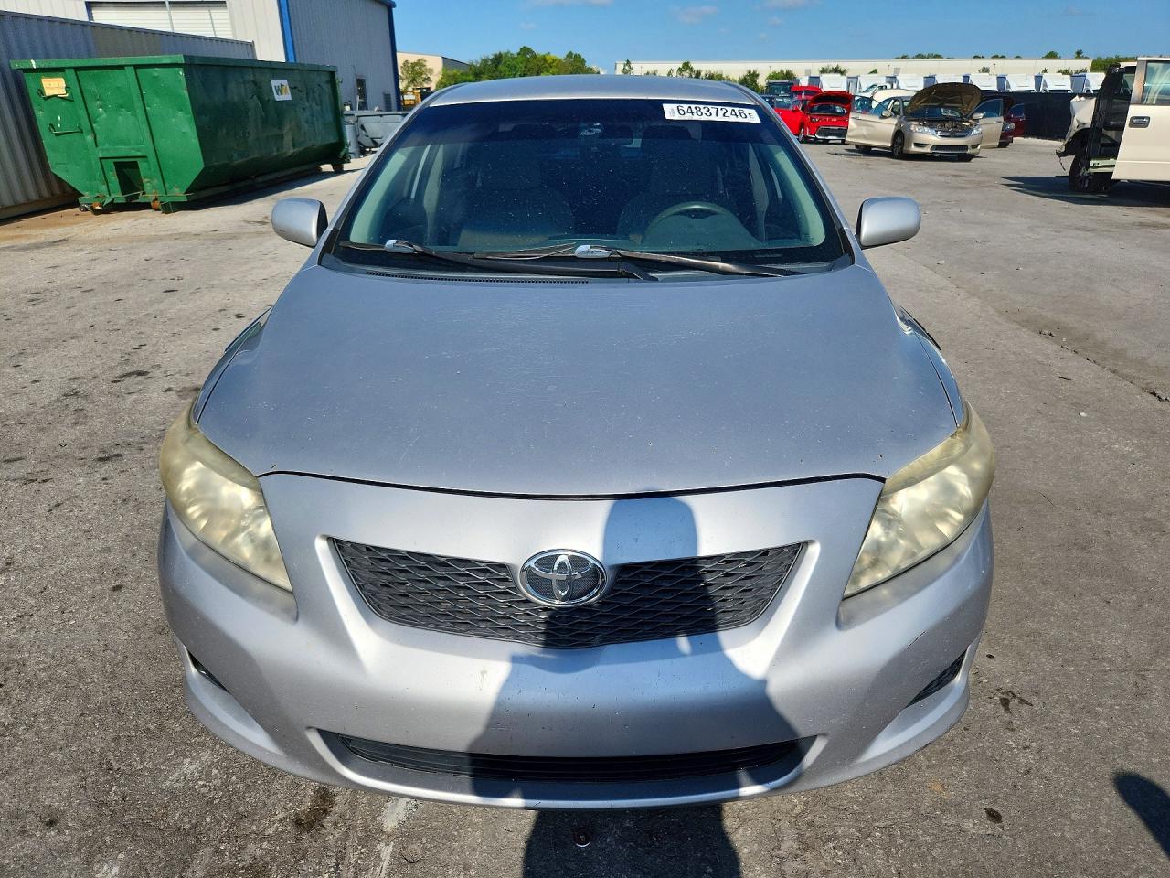 2010 Toyota Corolla Le Silver vin: 2T1BU4EE0AC517668