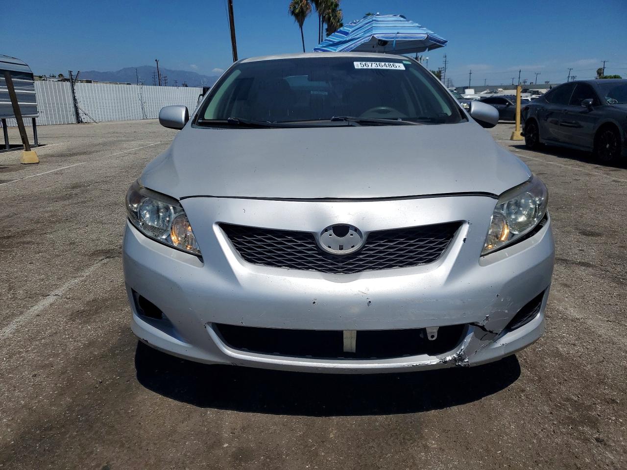 2010 Toyota Corolla Le Gray vin: 2T1BU4EE0AC520621