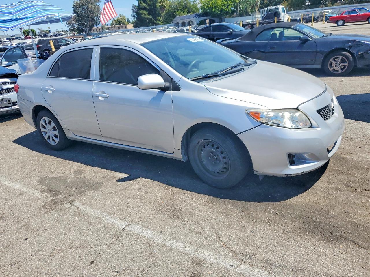 2010 Toyota Corolla Le Gray vin: 2T1BU4EE0AC520621