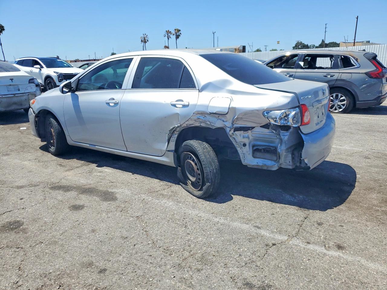 2010 Toyota Corolla Le Gray vin: 2T1BU4EE0AC520621