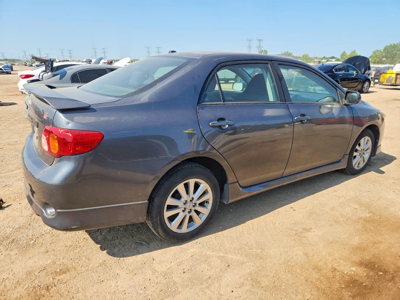 2010 Toyota Corolla S Серый vin: 2T1BU4EE0AC521428
