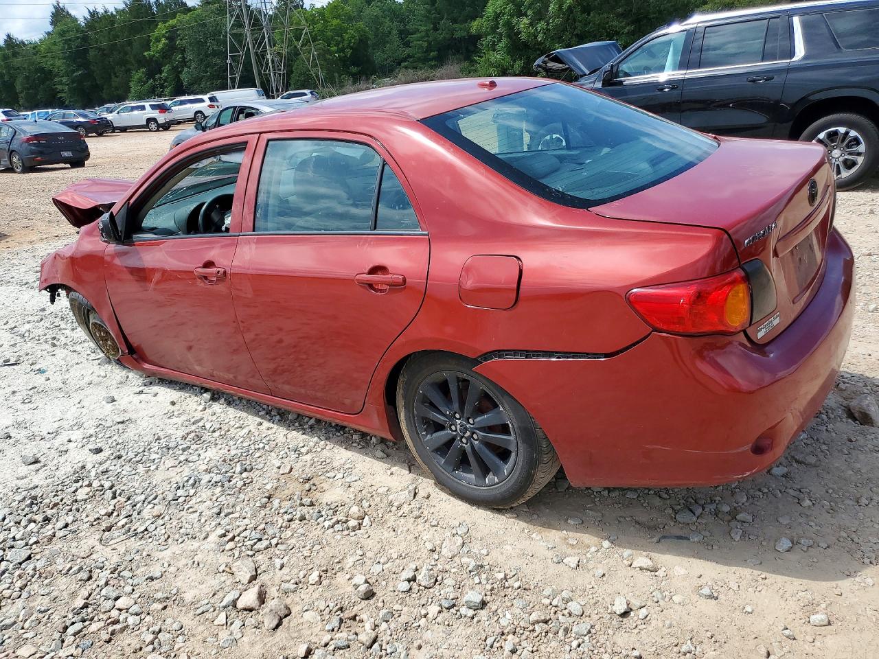 2010 Toyota Corolla Le Red vin: 2T1BU4EE0AC523437