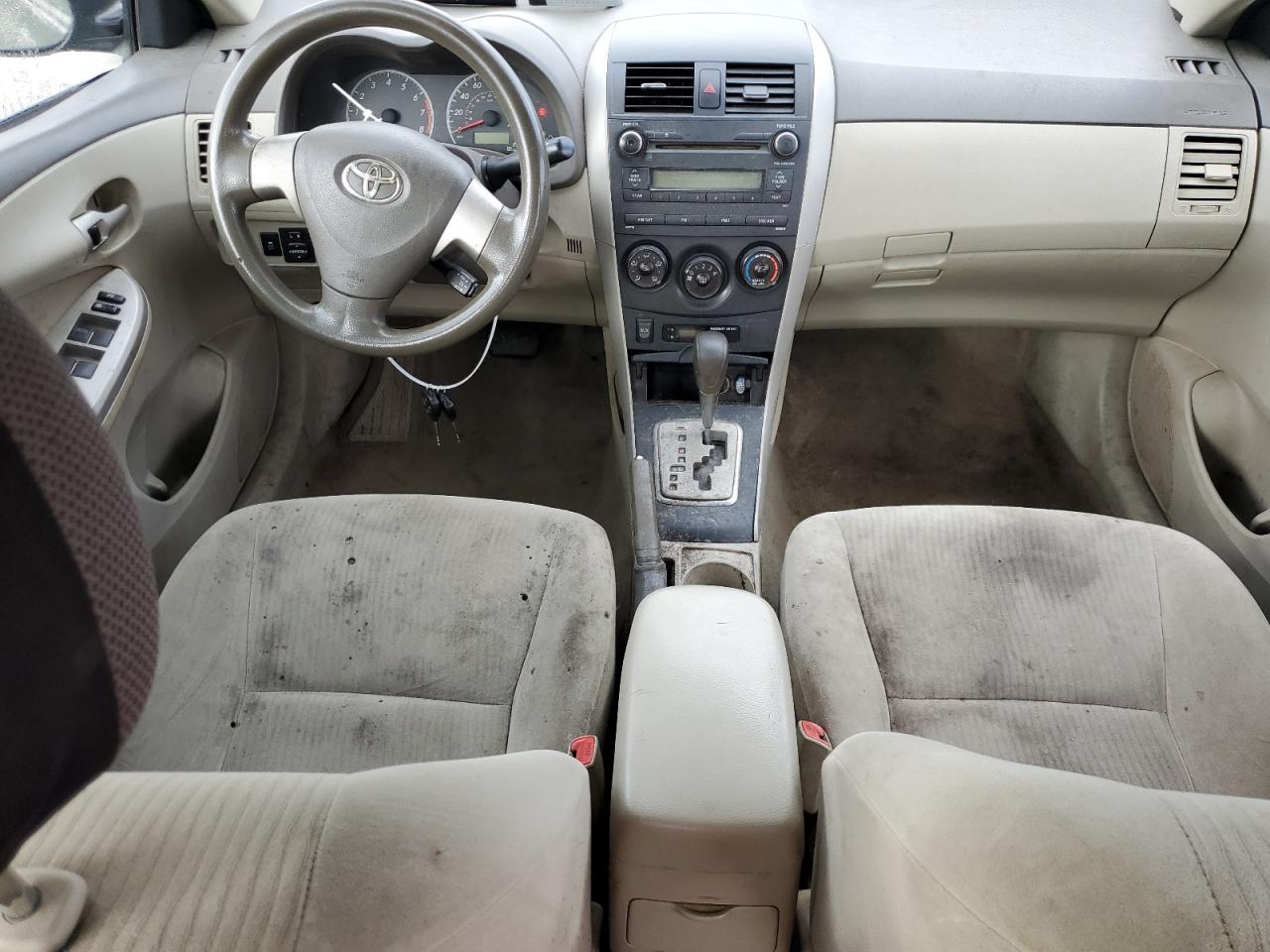 2010 Toyota Corolla Base Gray vin: 2T1BU4EE0AC524278
