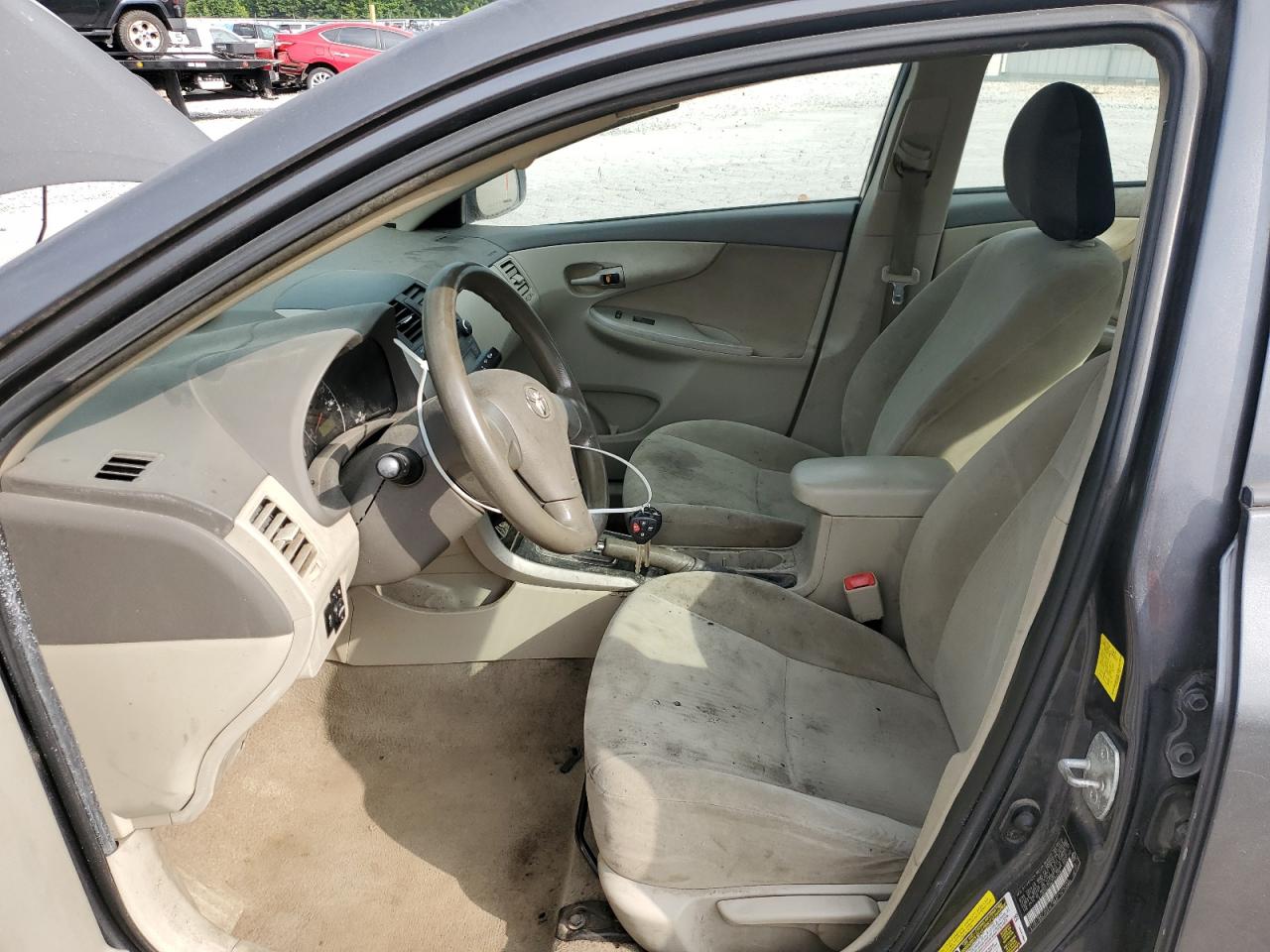 2010 Toyota Corolla Base Gray vin: 2T1BU4EE0AC524278