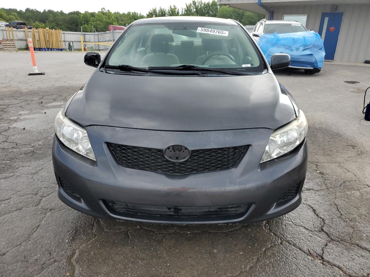 2010 Toyota Corolla Base Gray vin: 2T1BU4EE0AC524278