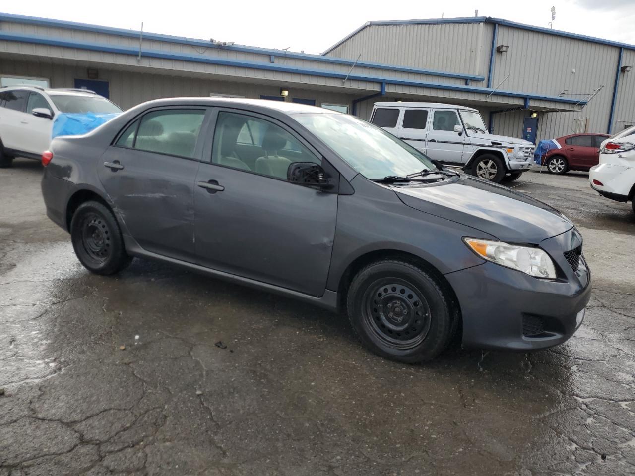 2010 Toyota Corolla Base Gray vin: 2T1BU4EE0AC524278