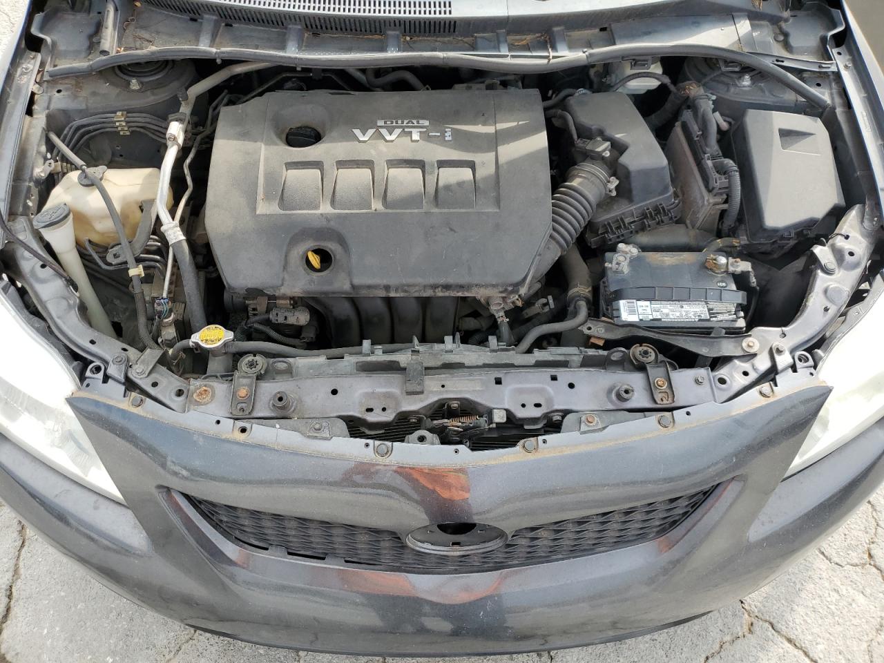 2010 Toyota Corolla Base Gray vin: 2T1BU4EE0AC524278