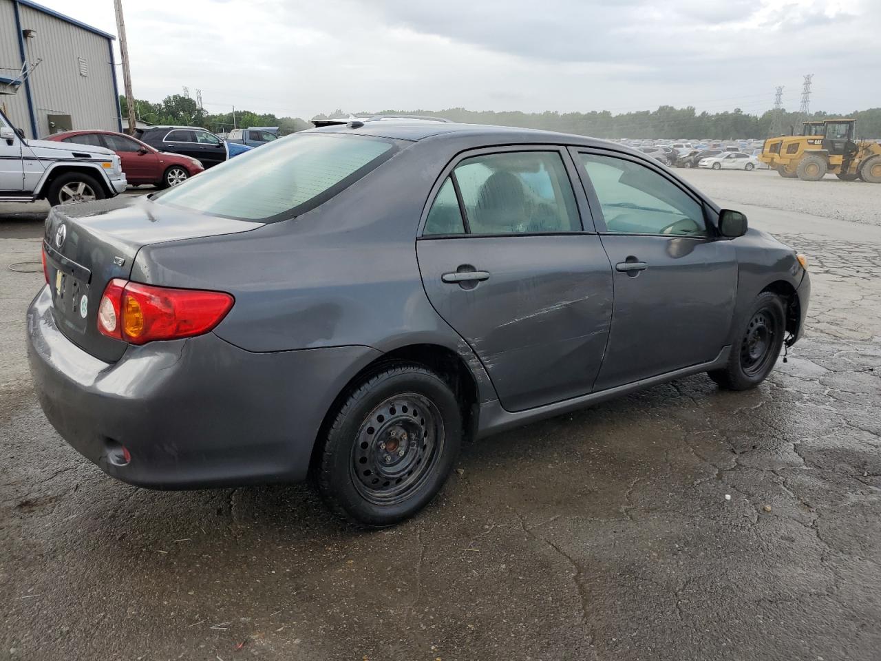 2010 Toyota Corolla Base Gray vin: 2T1BU4EE0AC524278