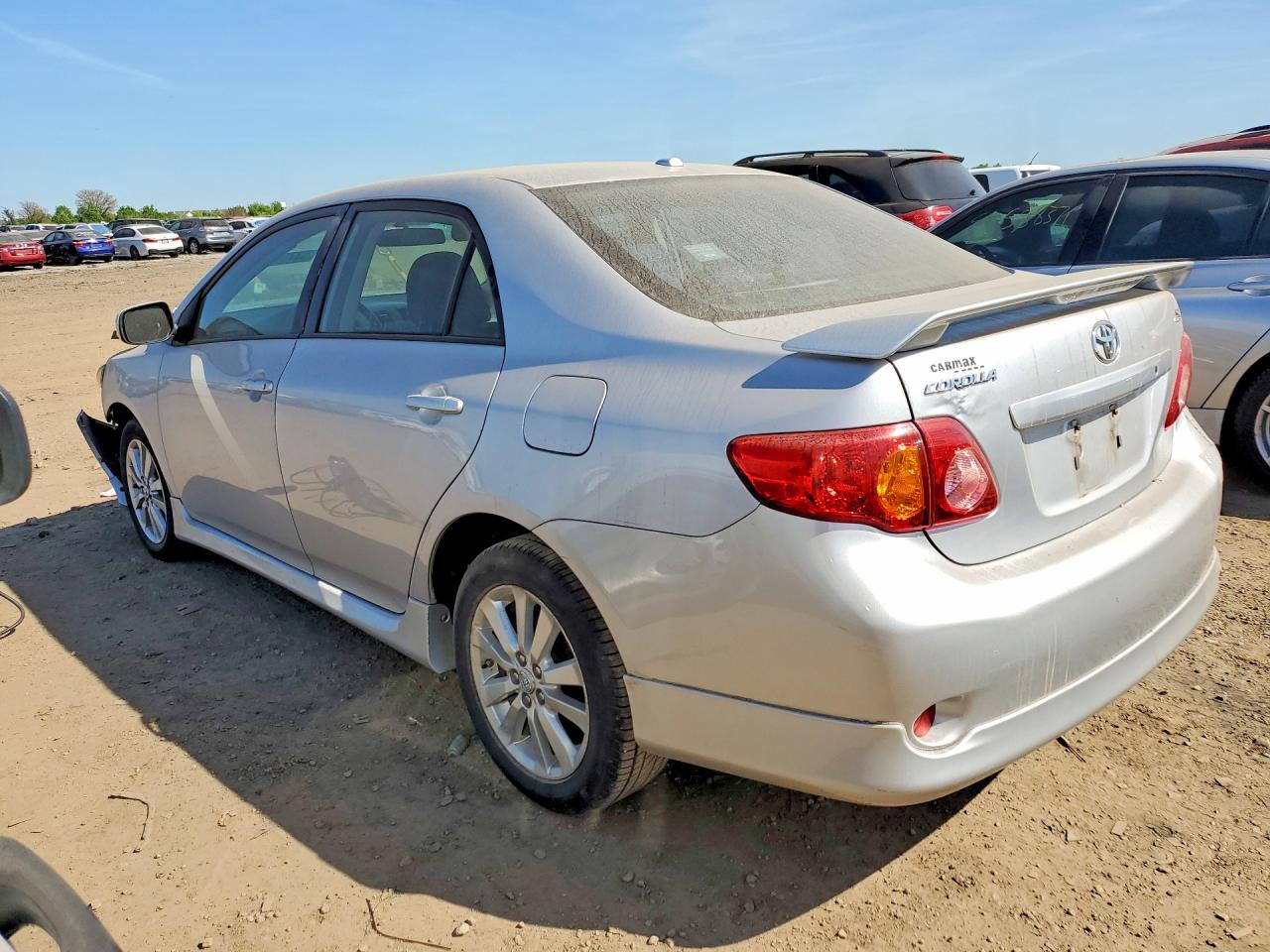 2010 Toyota Corolla S Серебряный vin: 2T1BU4EE0AC534423
