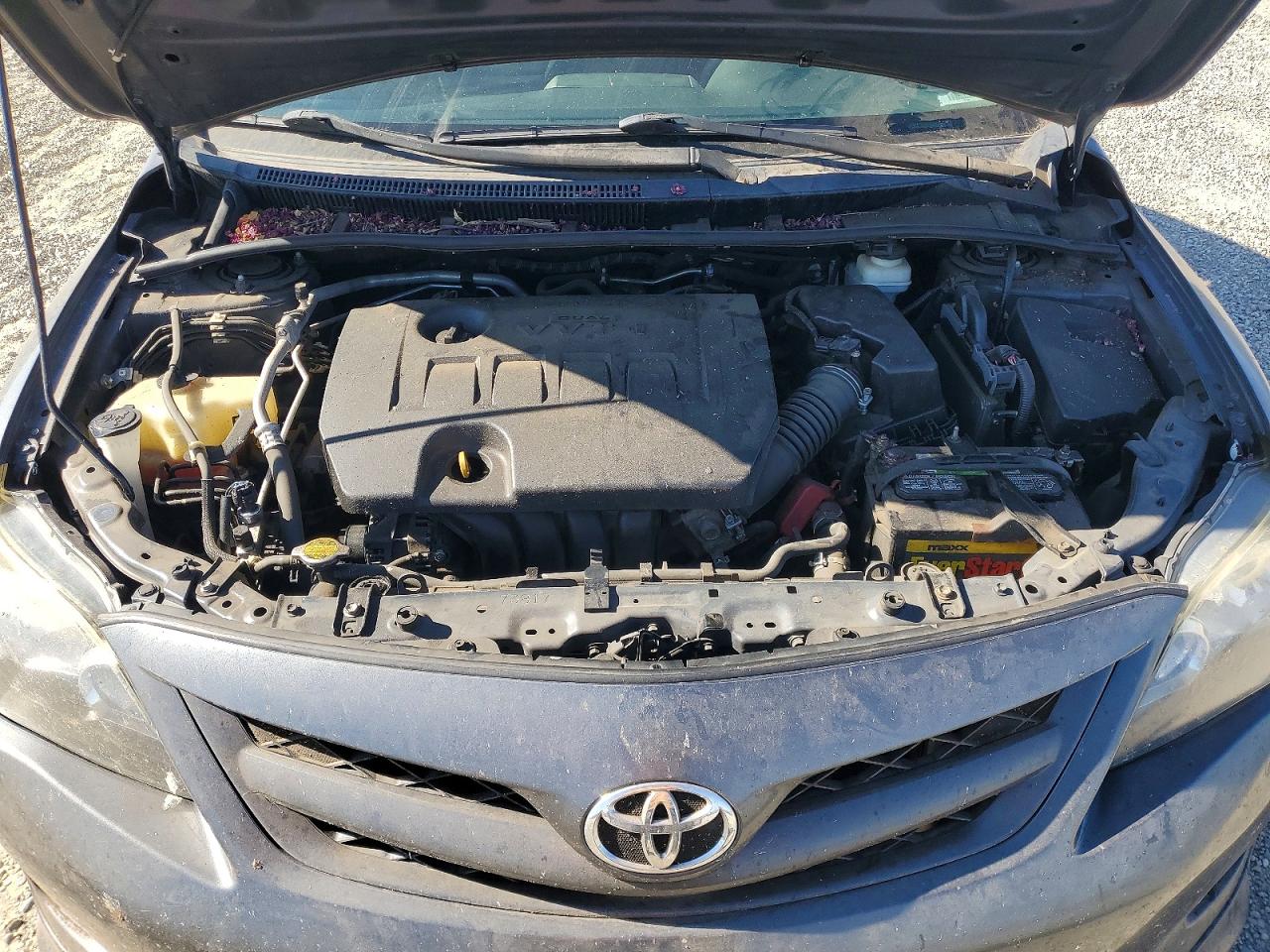 2011 Toyota Corolla S Серый vin: 2T1BU4EE0BC539834