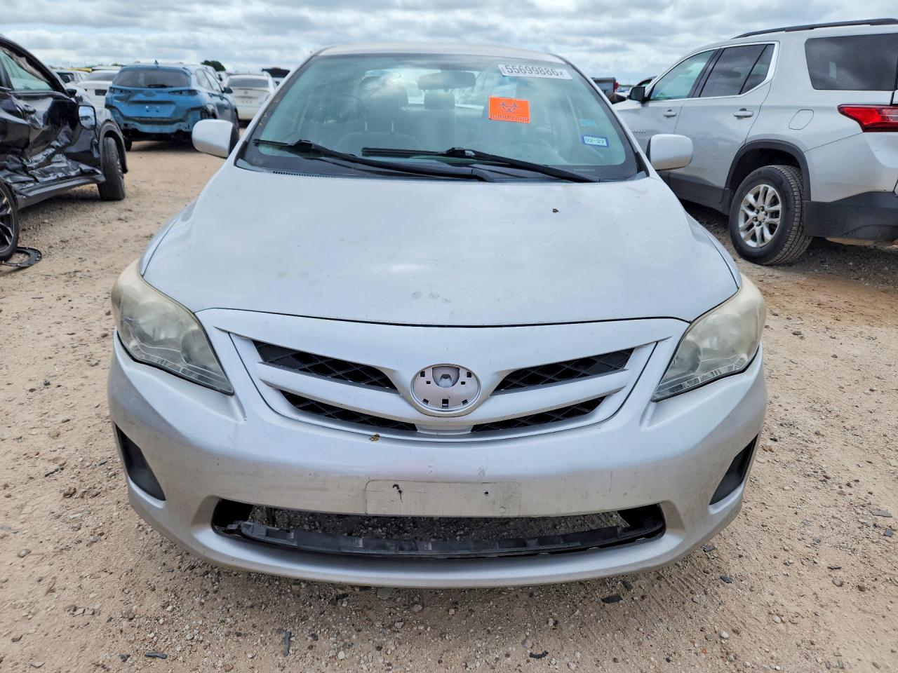 2011 Toyota Corolla Le Silver vin: 2T1BU4EE0BC545679