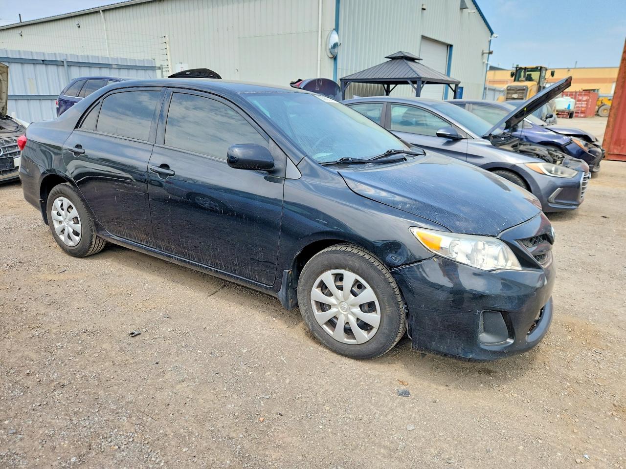 2011 Toyota Corolla Base Black vin: 2T1BU4EE0BC550932