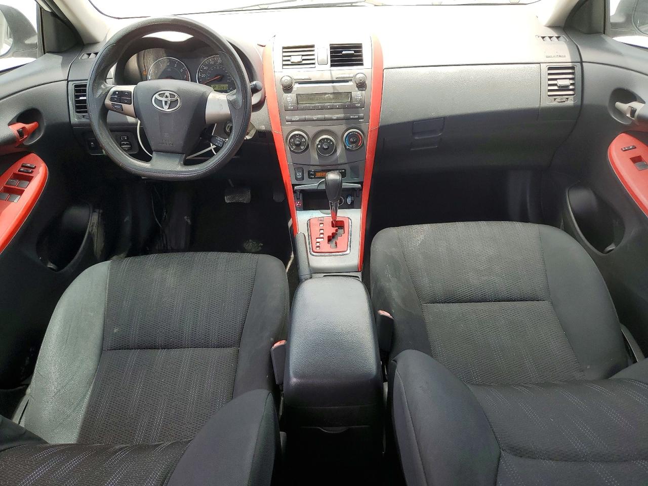 2011 Toyota Corolla S White vin: 2T1BU4EE0BC565902