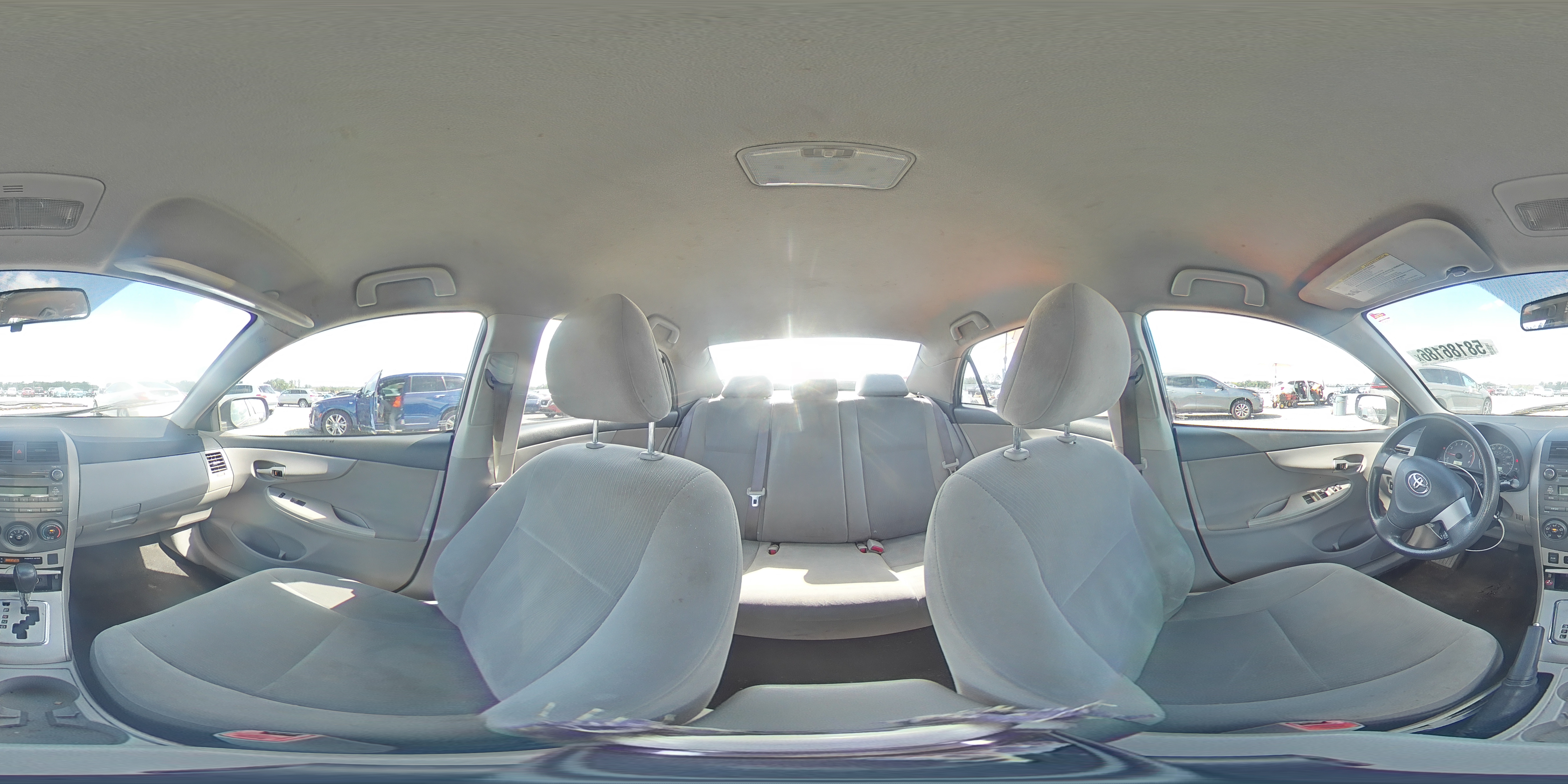 2011 Toyota Corolla Le Blue vin: 2T1BU4EE0BC582330