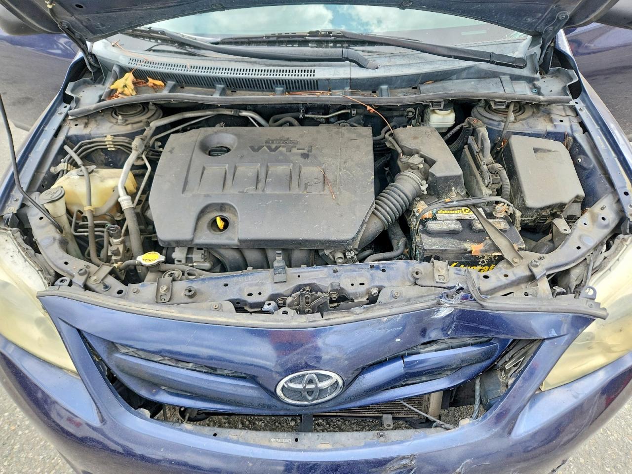 2011 Toyota Corolla Le Blue vin: 2T1BU4EE0BC583171