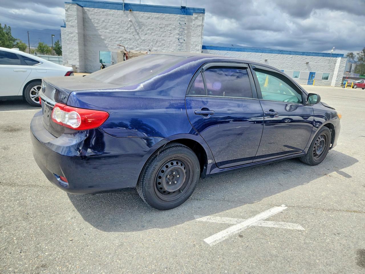 2011 Toyota Corolla Le Blue vin: 2T1BU4EE0BC583171