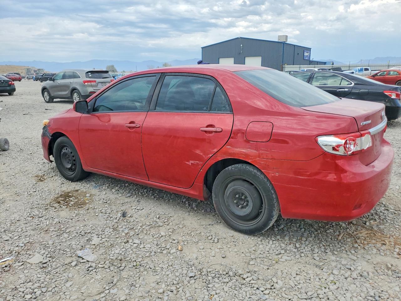 2011 Toyota Corolla Le Red vin: 2T1BU4EE0BC584451