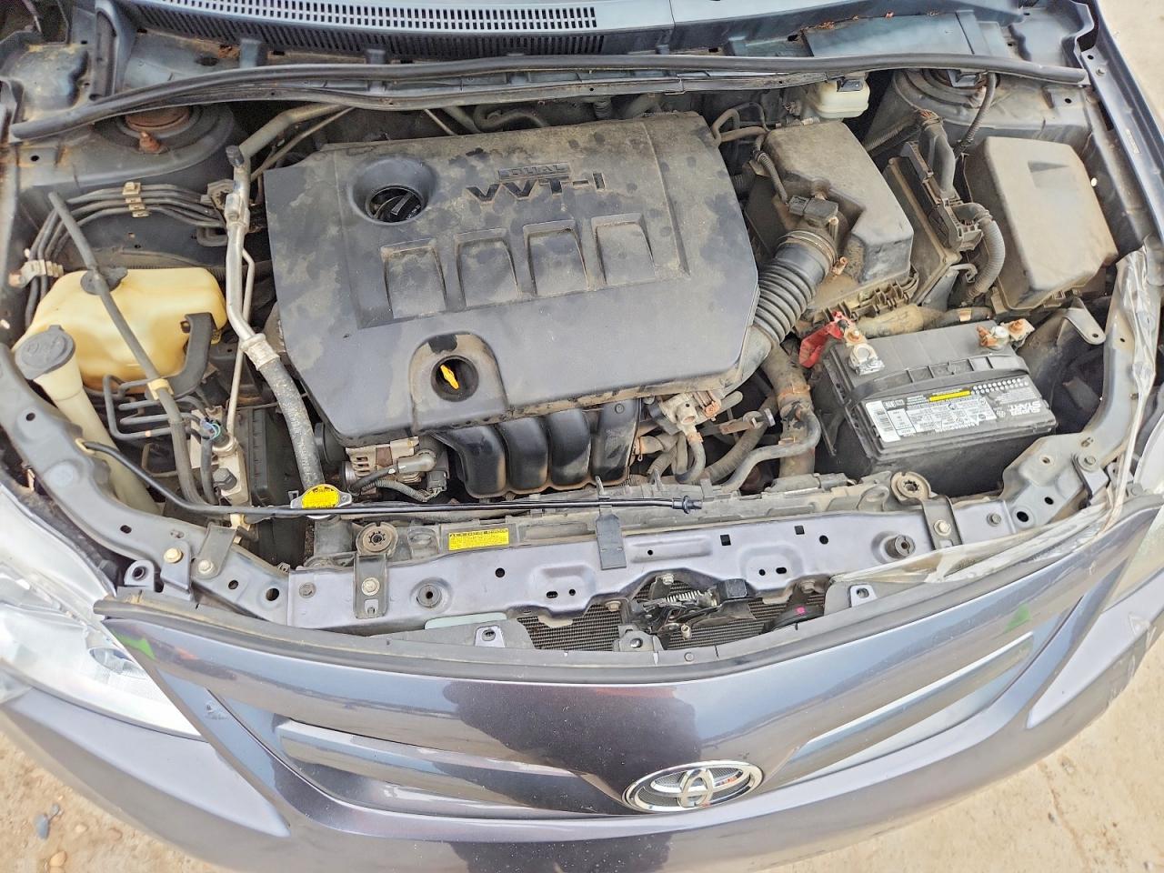 2011 Toyota Corolla S Gray vin: 2T1BU4EE0BC606688