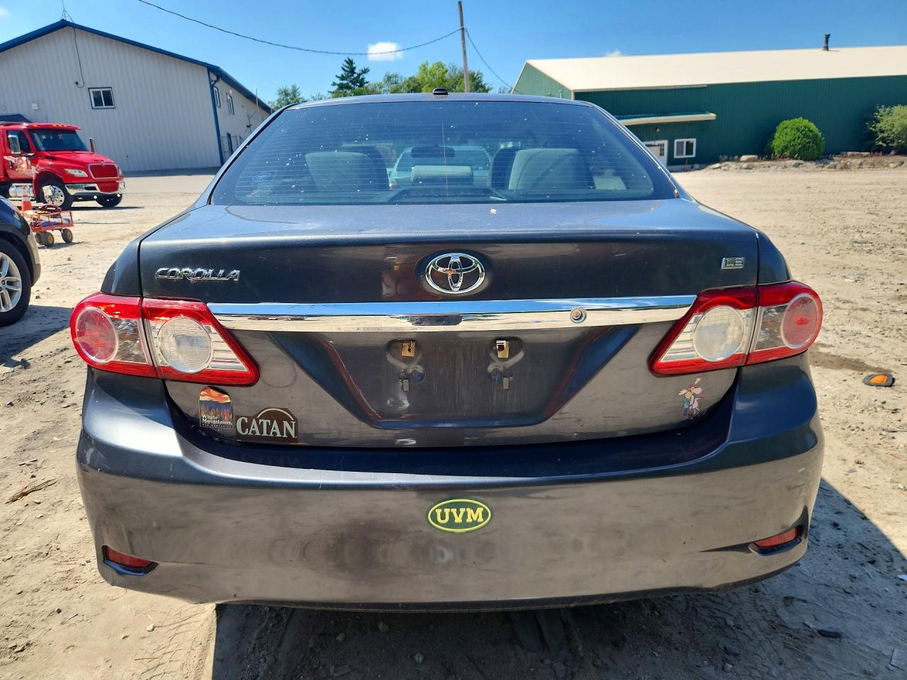 2011 Toyota Corolla Le Gray vin: 2T1BU4EE0BC632630