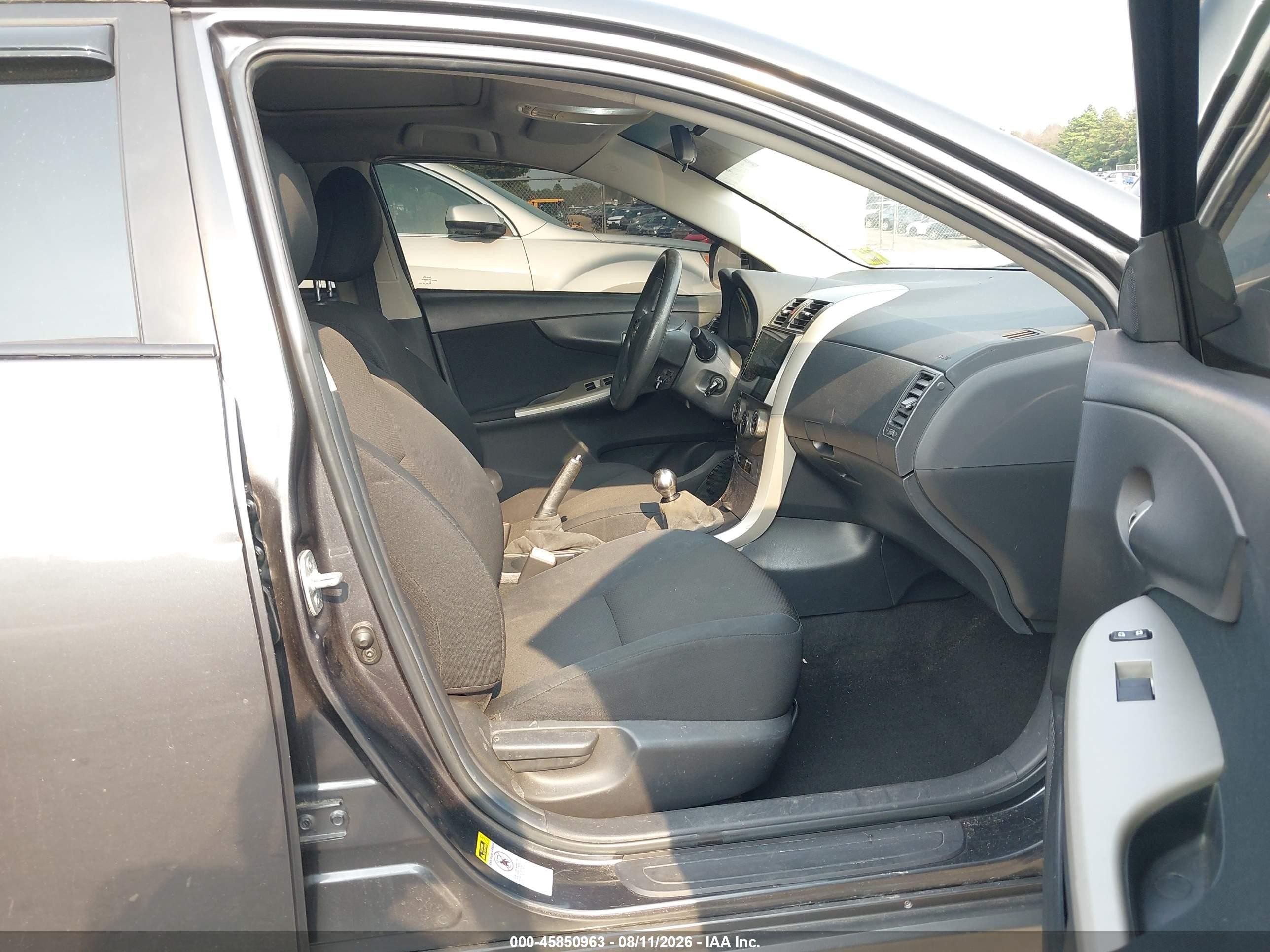 2011 Toyota Corolla S Gray vin: 2T1BU4EE0BC645426