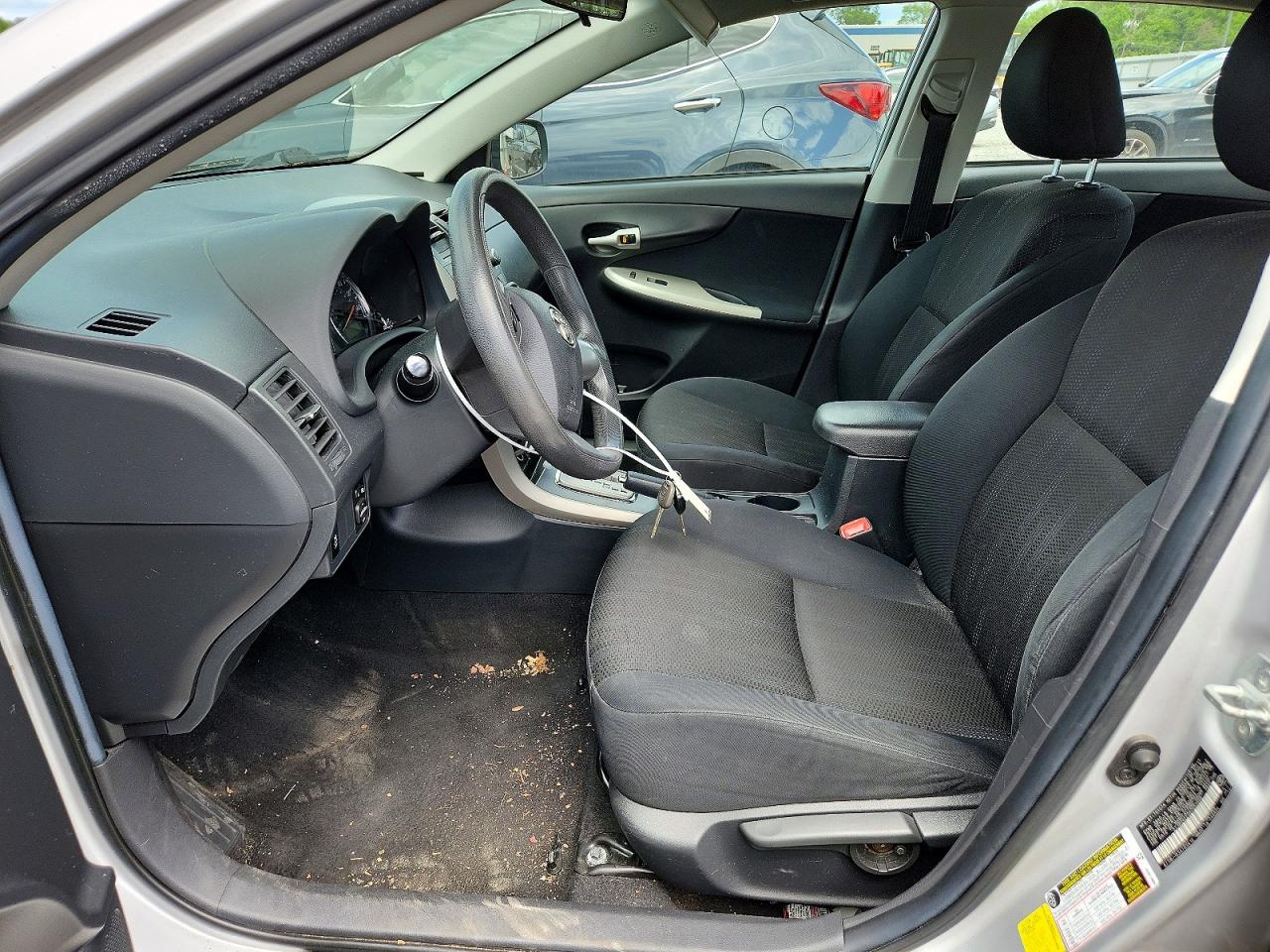 2011 Toyota Corolla S Silver vin: 2T1BU4EE0BC653509