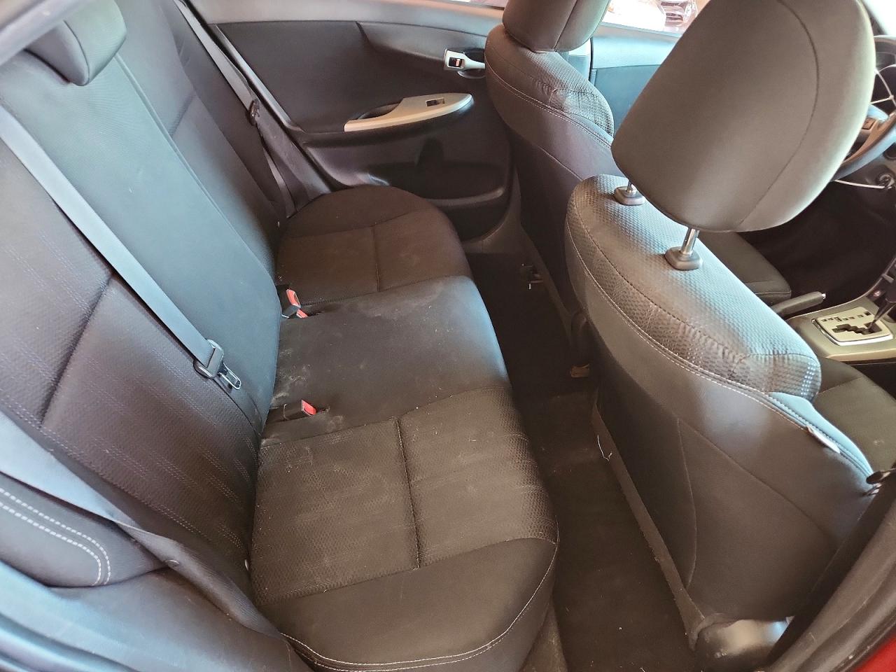2011 Toyota Corolla S Red vin: 2T1BU4EE0BC665532
