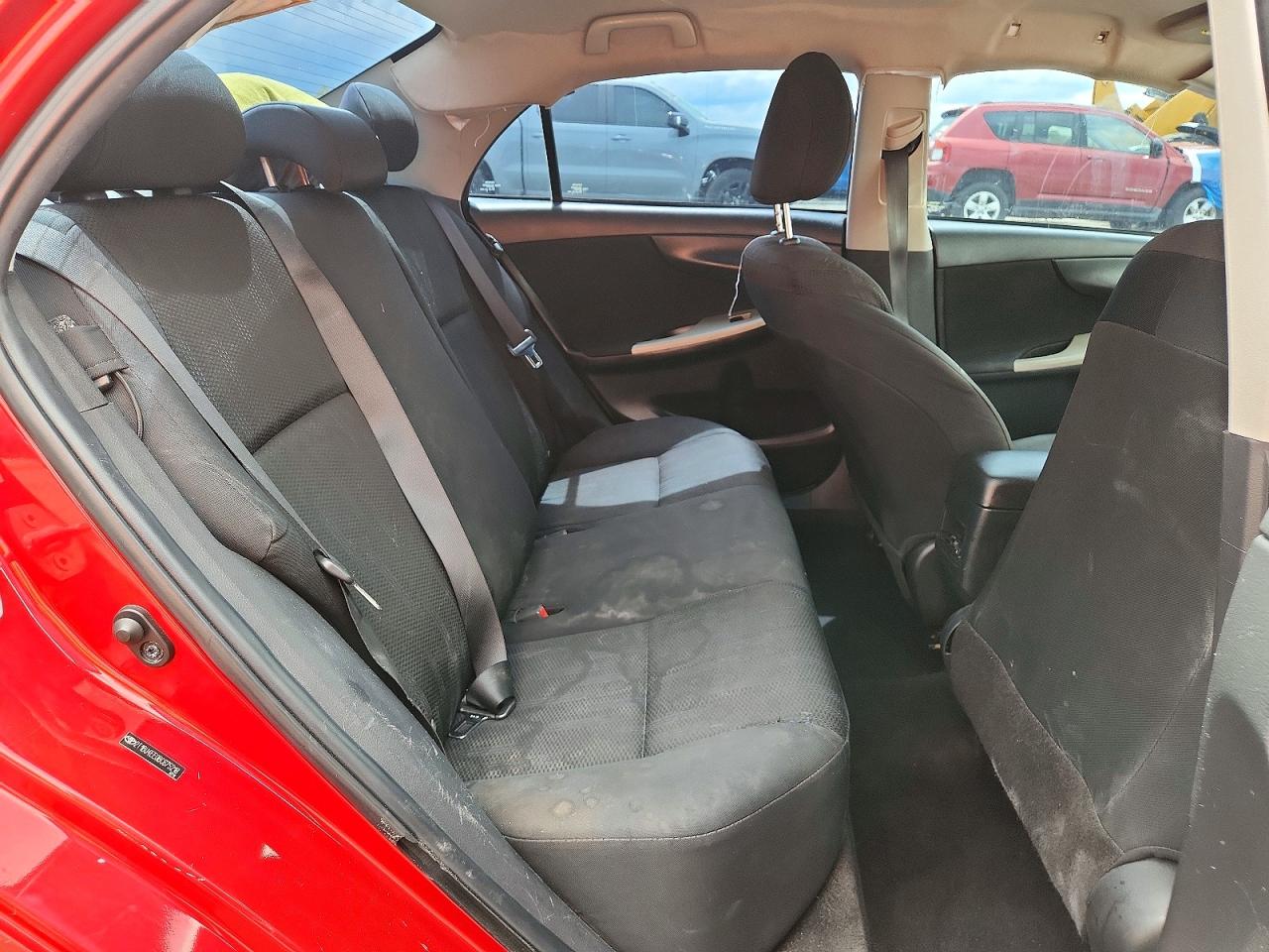 2011 Toyota Corolla S Red vin: 2T1BU4EE0BC675218