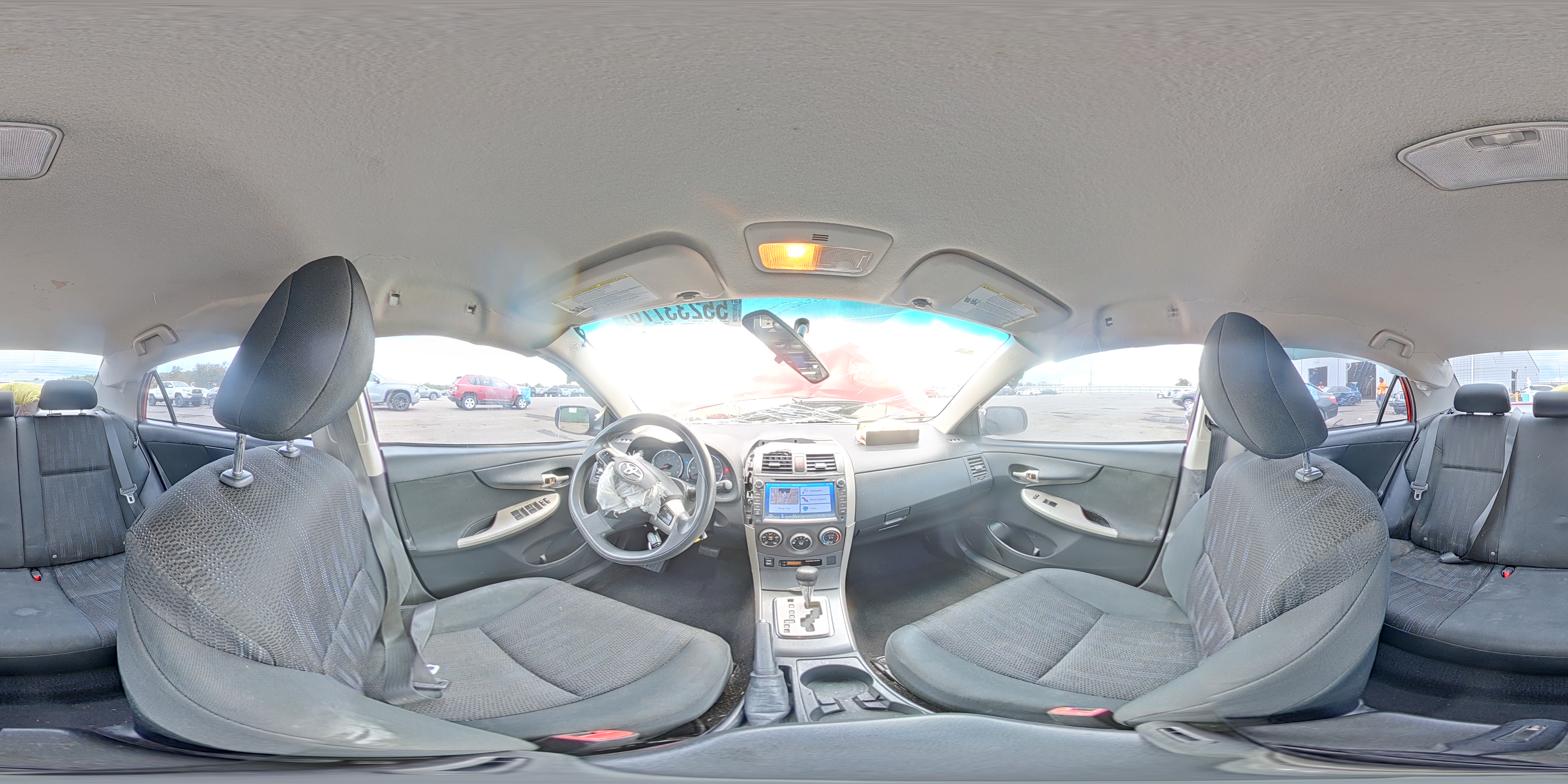 2011 Toyota Corolla S Red vin: 2T1BU4EE0BC675218